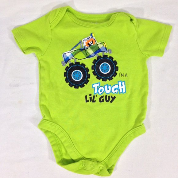 Baby Boy  Lot of 10 Pieces One Piece Snap 3-6 Month Short Sleeves Various Brands - Picture 8 of 10